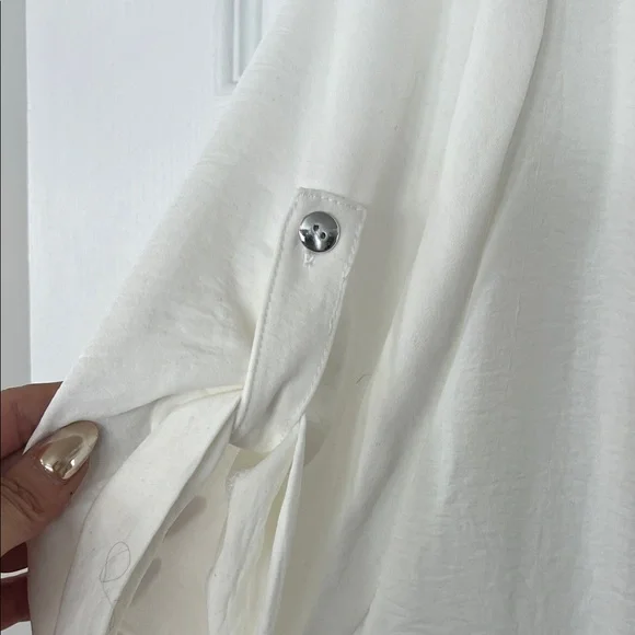 Elegant White Women's Blazer - Picture 3 of 5